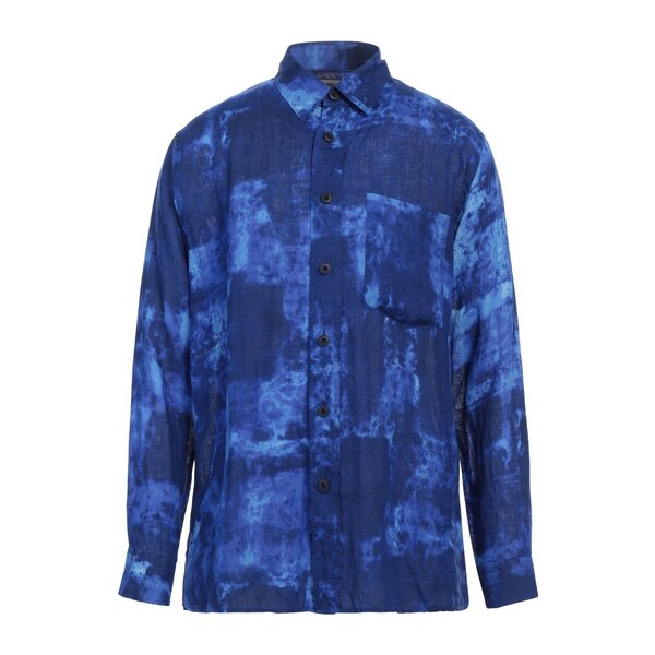 【貨物輸送無料】 デスティン メンズ プルオーバー トップス Shirts Blue
