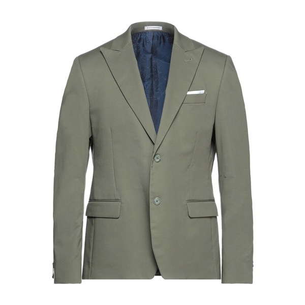 【貨物輸送無料】 ダニエレ アレッサンドリー二 メンズ 上衣＆上衣 アウター Blazers Green