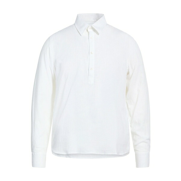 【送料無料】 マニュエル リッツ メンズ シャツ トップス Shirts White|asty