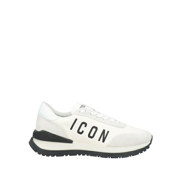 【送料無料】 ディースクエアード メンズ スニーカー シューズ Sneakers White|asty