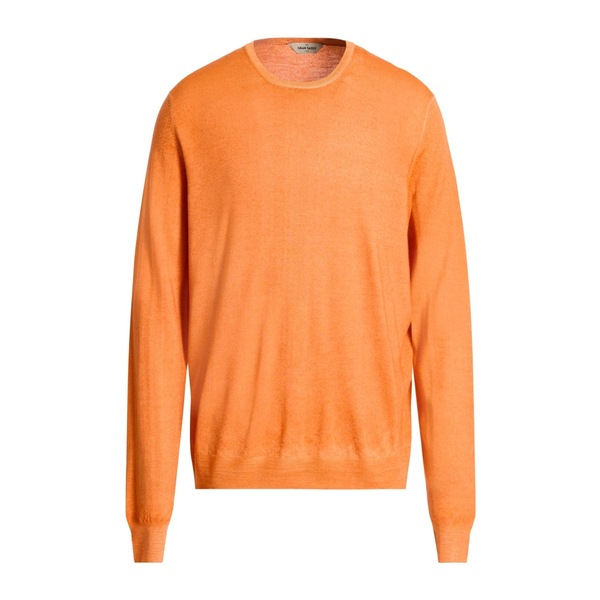 【送料無料】 グランサッソ メンズ ニット&セーター アウター Sweaters Orange｜asty