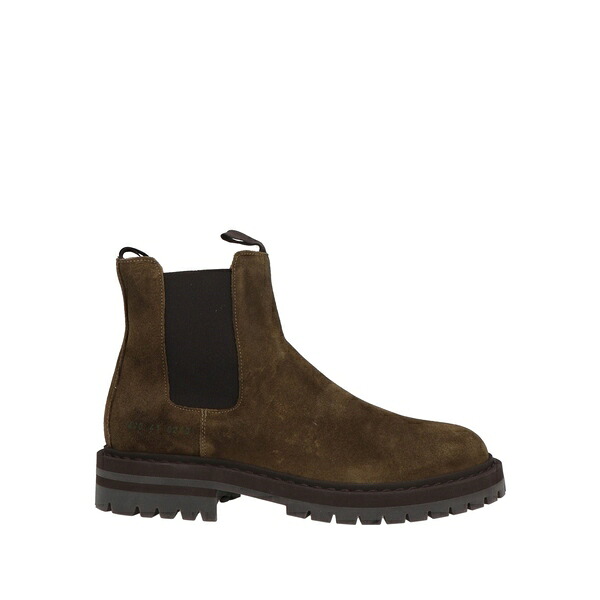 【送料無料】 コモン・プロジェクツ メンズ ブーツ シューズ Ankle boots Green｜asty