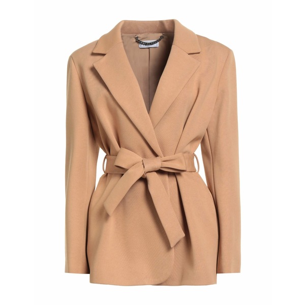 【送料無料】 ジジル レディース ジャケット＆ブルゾン アウター Blazers Beige