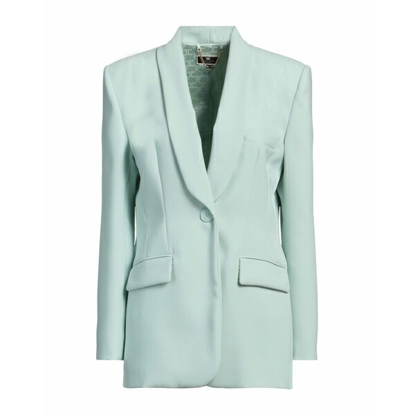 【送料無料】 エリザベスフランキ レディース ジャケット＆ブルゾン アウター Blazers Green