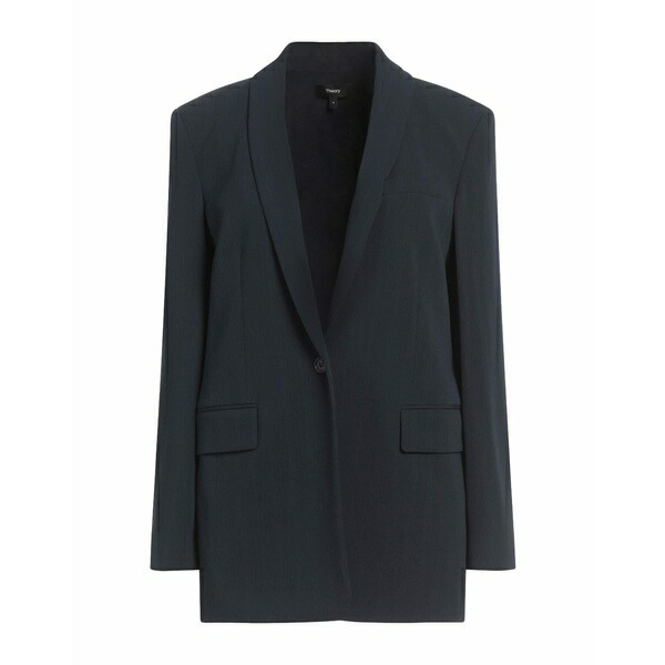 【送料無料】 セオリー レディース ジャケット＆ブルゾン アウター Blazers Blue