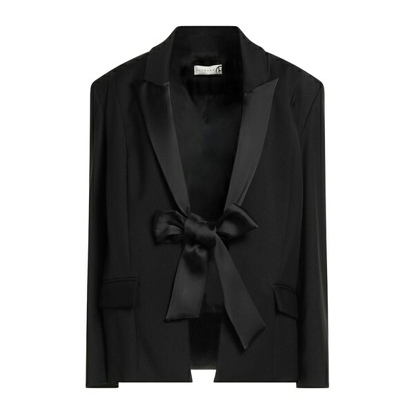 【送料無料】 ハブワン レディース ジャケット＆ブルゾン アウター Blazers Black