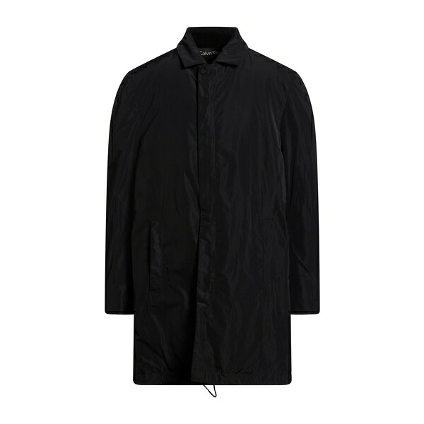 【送料無料】 カルバンクライン メンズ ジャケット&ブルゾン アウター Coats Black|asty