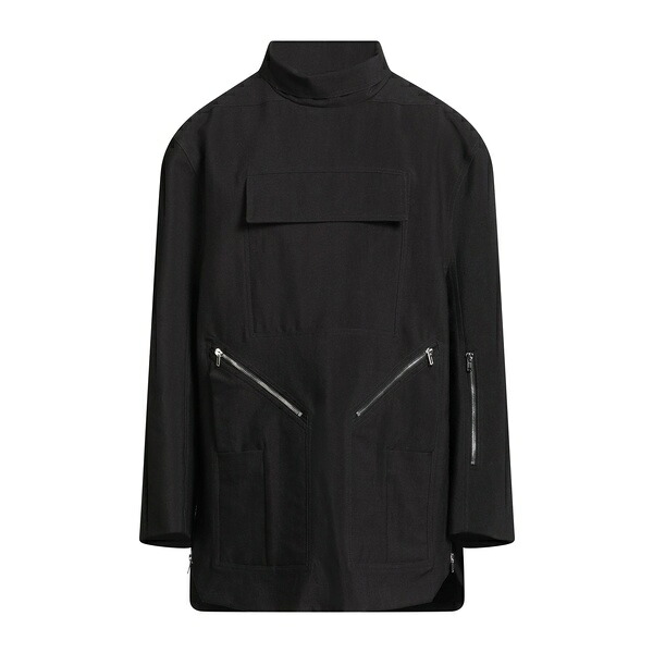 【貨物輸送無料】 リックオウエンス メンズ 上衣＆上衣 アウター Jackets Black
