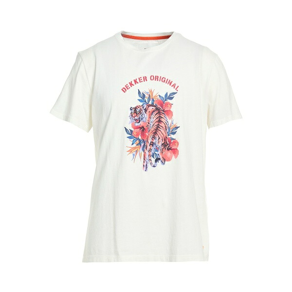 【送料無料】 デッカー メンズ Tシャツ トップス T-shirts White｜asty