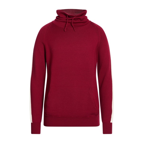 【貨物輸送無料】 エイチ953 メンズ 編み物\u0026プルオーバー アウター Turtlenecks Red