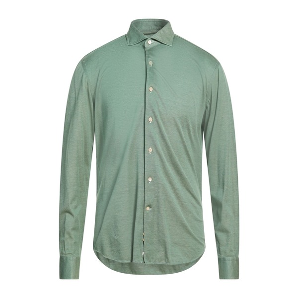 【送料無料】 アレッサンドロゲラルディ メンズ シャツ トップス Shirts Green｜asty