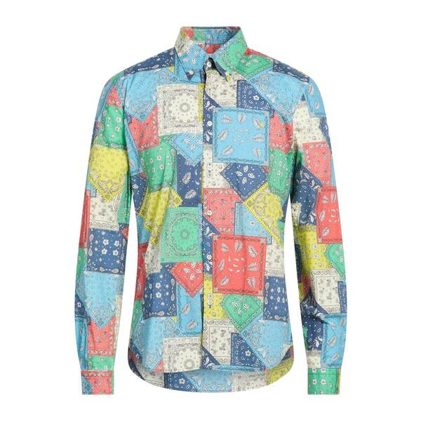 【貨物輸送無料】 マニュエル リッツ メンズ プルオーバー トップス Shirts Azure