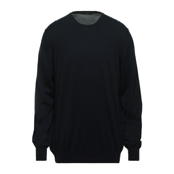 【貨物輸送無料】 グランサッソ メンズ 編み物\u0026プルオーバー アウター Sweaters Blue