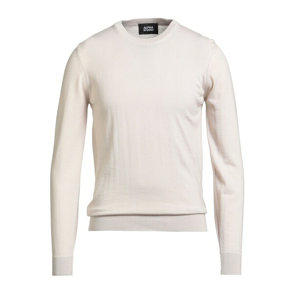 【送料無料】 アルファス テューディオ メンズ ニット&セーター アウター Sweaters White|asty