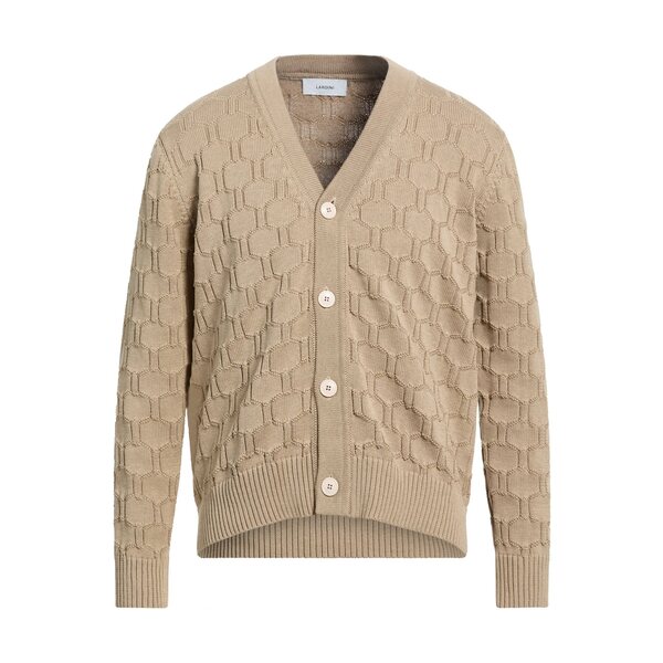 【送料無料】 ラルディーニ メンズ カーディガン アウター Cardigans Beige|asty