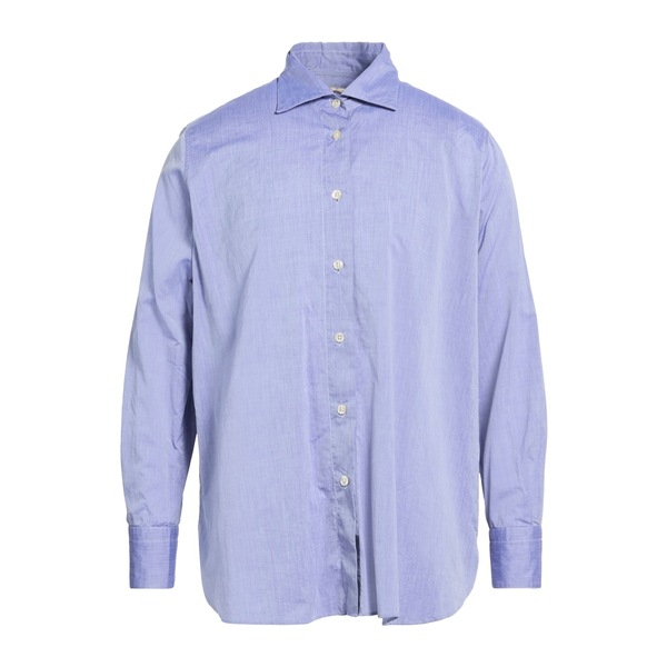 【送料無料】 マッシモ アルバ メンズ シャツ トップス Denim shirts Blue