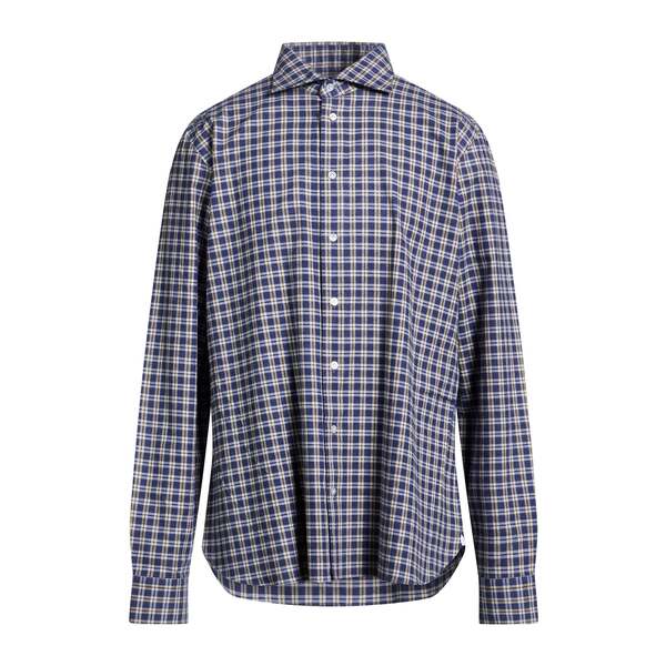 【送料無料】 ボリエッロ メンズ シャツ トップス Shirts Blue