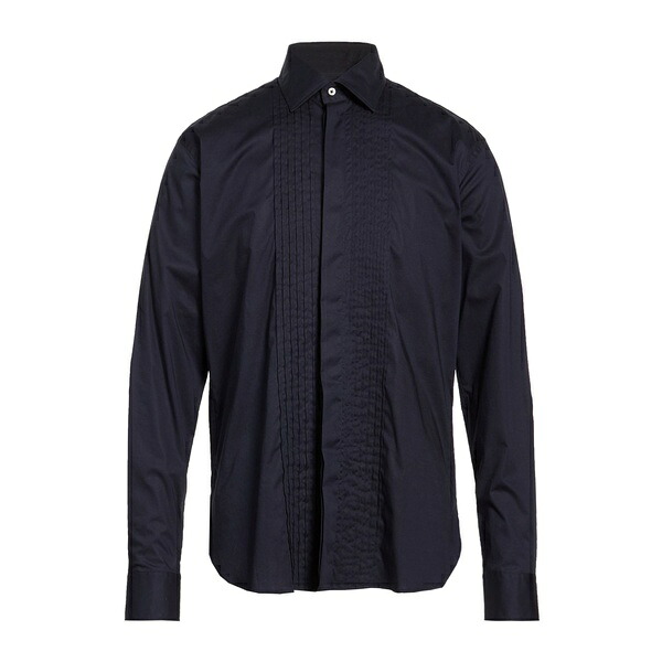【貨物輸送無料】 マニュエル リッツ メンズ プルオーバー トップス Shirts Blue カジュアルシャツ-トップス