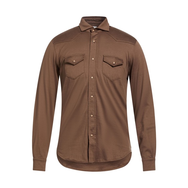 【送料無料】 イレブンティ メンズ シャツ トップス Shirts Brown