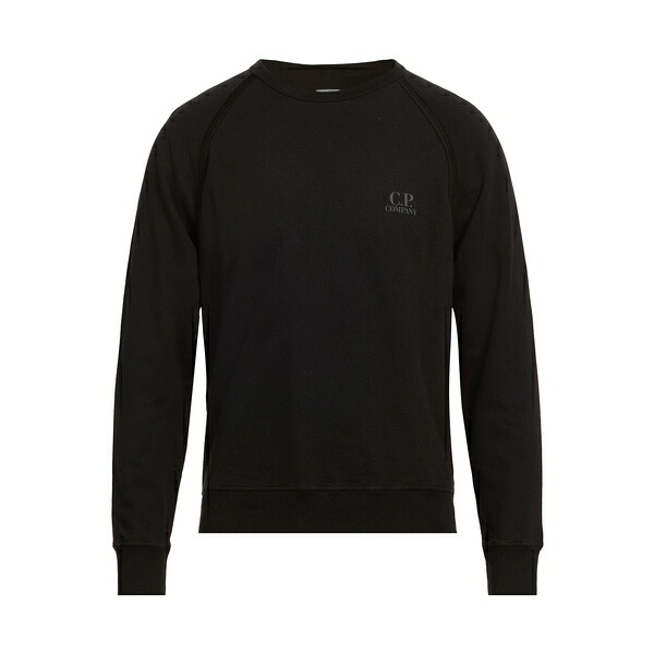 【貨物輸送無料】 シーピーカンパニー メンズ パーカー・スウェットシャツ アウター Sweatshirts Black パーカー-メンズファッション-トップス
