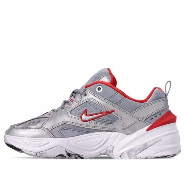 Nike ナイキ レディース スニーカー Silver 【(WMNS) Nike M2K Tekno 'Metallic Silver' BQ3378-001】 サイズ US_8(25.0cm)|asty