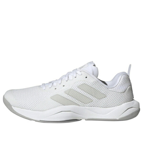 adidas アディダス レディース スニーカー Cloud White / Grey One / Grey Two 【(WMNS) adidas Rapidmove Trainer Cloud White Grey IF3204】  サイズ US_8(25.0cm)