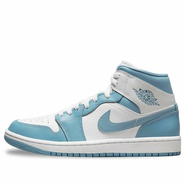 Air Jordan ジョーダン レディース スニーカー White/Blue 【(WMNS) Air Jordan 1 Mid \u0027University Blue 2022\u0027 BQ6472-141】  大きさ US_W_12