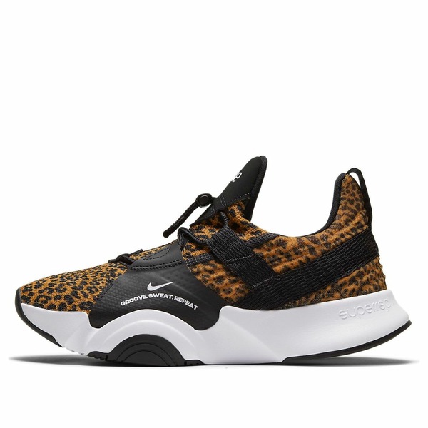 Nike ナイキ レディース スニーカー Brown/White/Chutney/Black 【(WMNS) Nike SuperRep Groove \u0027Leopard\u0027 CT1248-107】  大きさ US_7(24.0糎)