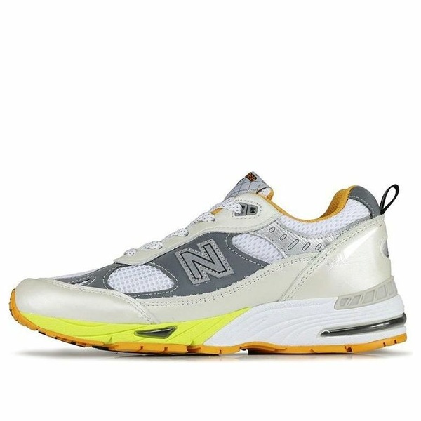 New Balance ニューバランス レディース スニーカー 【(WMNS) New Balance Aries x 991 Made in England 'Orange Silver' W991ARI】 サイズ US_5(22.0cm)｜asty