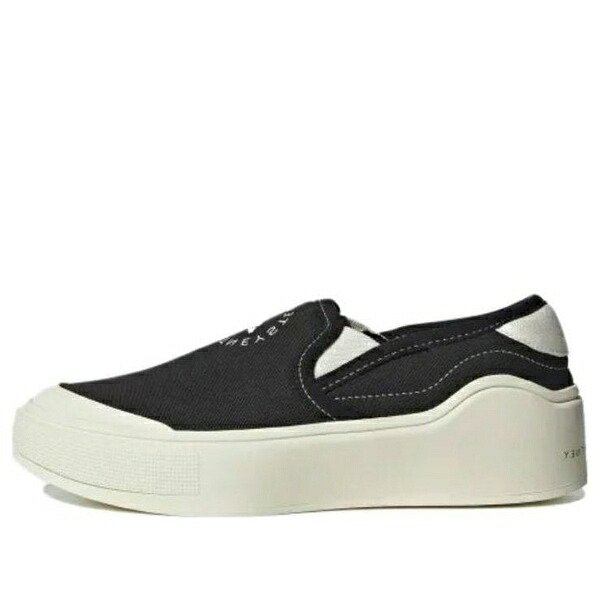 adidas アディダス レディース スニーカー  【(WMNS) adidas Court Slip-On x Stella McCartney \u0027Core Black\u0027 HP2772】  大きさ US_6(23.0糎)