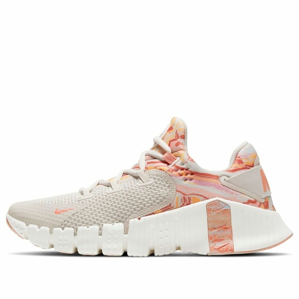 Nike ナイキ レディース スニーカー  【(WMNS) Nike Free Metcon 4 \u0027Desert Sand Crimson Bliss\u0027 DJ3075-064】  大きさ US_5.5(22.5糎)