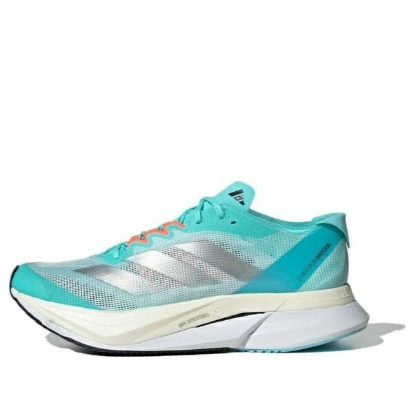 adidas アディダス レディース スニーカー  【(WMNS) adidas Adizero Boston 12 Running \u0027Aqua Blue Cloud White\u0027 ID6901】  大きさ US_5.5(22.5糎)