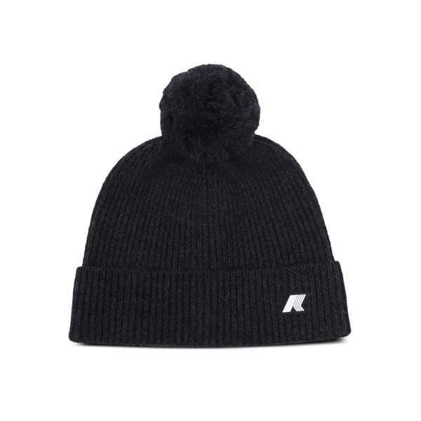 ケイウェイ メンズ 帽子 アクセサリー Ribbed beanie Blue|asty