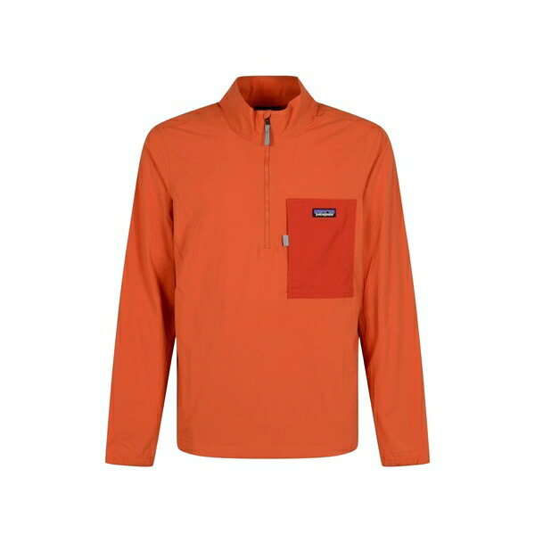パタゴニア メンズ パーカー・スウェットシャツ アウター Everyday marsupial half-zip sweatshirt Orange|asty