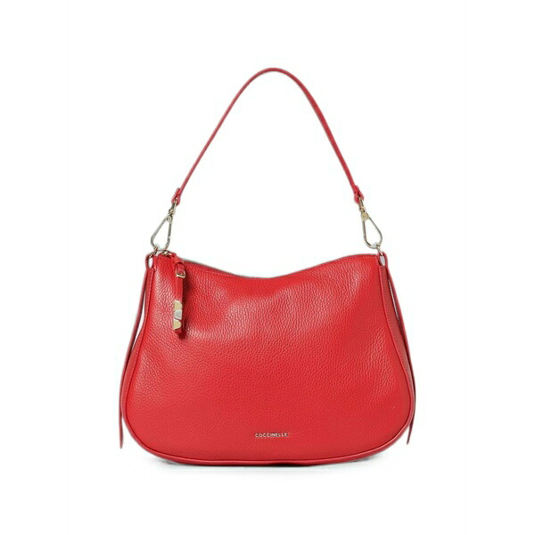 コチネレ レディース ショルダーバッグ バッグ Small nory grained leather shoulder bag Red|asty