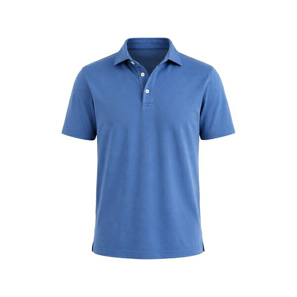 フェデーリ メンズ ポロシャツ トップス Jersey polo shirt Blue｜asty