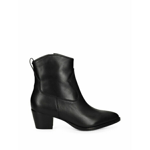 ラルフローレン レディース ブーツ シューズ Harpher pointed-toe panelled ankle boots Black|asty