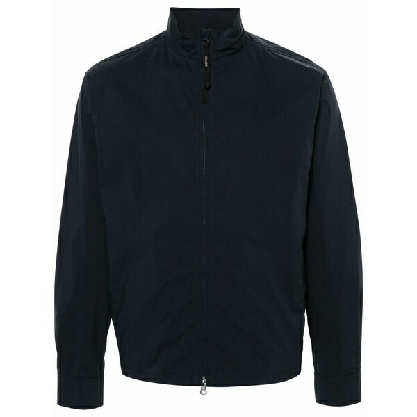 アスペジ メンズ ジャケット&ブルゾン アウター Lightweight zip-up jacket Blue|asty
