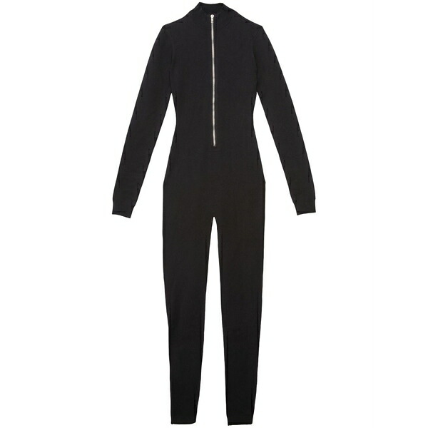 フレーデュマール レディース ワンピース トップス Knitted catsuit Black｜asty