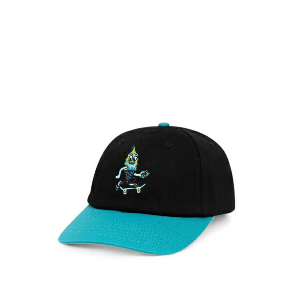 アイスクリーム メンズ 帽子 アクセサリー embroidered baseball cap Black｜asty