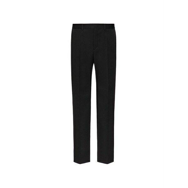 ヴァレンティノ ガラヴァーニ メンズ カジュアルパンツ ボトムス Pressed-crease tailored trousers Black｜asty 116,400円