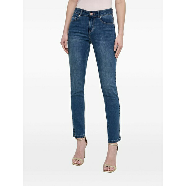 モーガンレーン レディース デニムパンツ ボトムス Embellished jeans Blue|asty