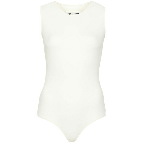 マルタンマルジェラ レディース カットソー トップス Jersey bodysuit Neutrals｜asty