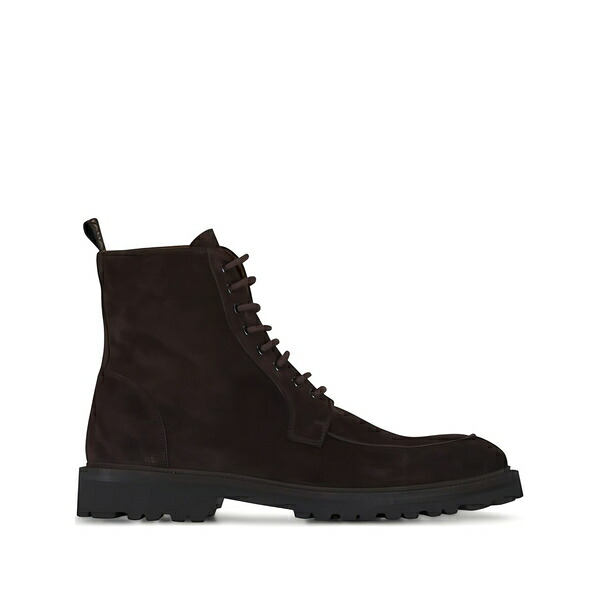 アクアタリア メンズ ブーツ シューズ Lace-up hiking boots Brown｜asty