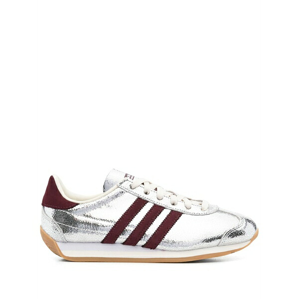 アディダス レディース スニーカー シューズ Country og wmns "silver metallic maroon" -｜asty
