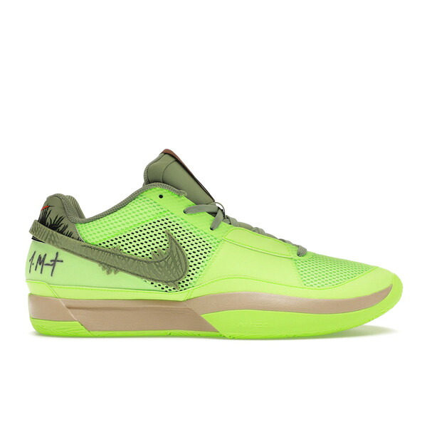 Nike ナイキ メンズ スニーカー 【Nike Ja 1 Halloween Zombie】 サイズ US_8(26.0cm) Lime Blast/Oil Green-Black-Hemp-Cacao Wow