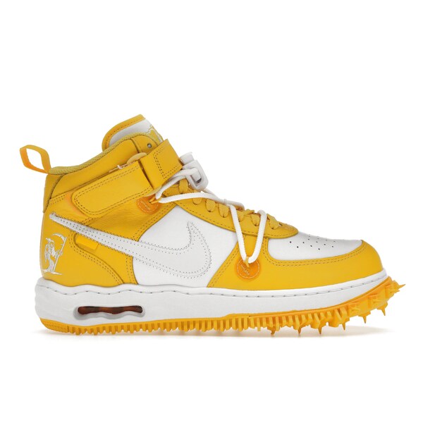 Nike ナイキ メンズ スニーカー 【Nike Air Force 1 Mid SP Off-White Varsity Maize】 サイズ US_12(30.0cm) White/White/Varsity Maize