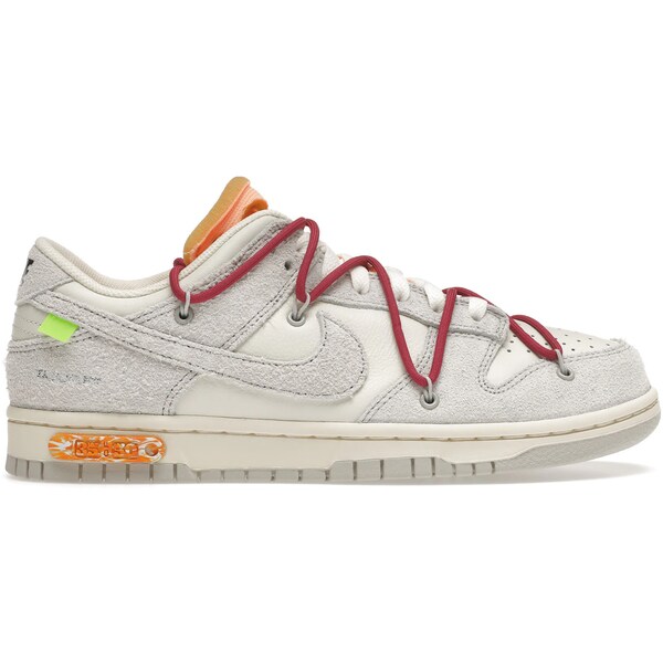 Nike ナイキ メンズ スニーカー 【Nike Dunk Low Off-White Lot 35】 サイズ US_8.5(26.5cm) Sail/Neutral Grey-Sweet Beet｜asty