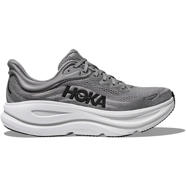 Hoka One One ホカオネオネ メンズ スニーカー 【Hoka One One Bondi 9 Galactic Grey Stellar Grey】 サイズ US_8(26.0cm) Galactic Grey/Stellar Grey