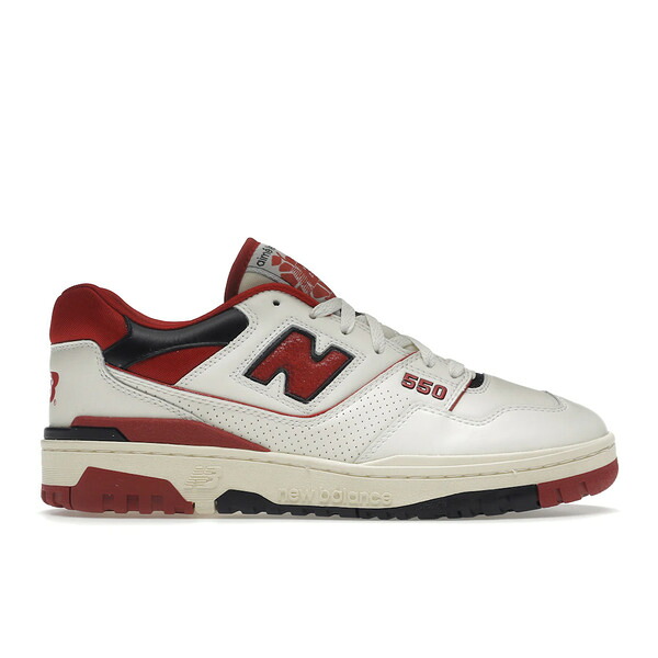New Balance ニューバランス メンズ スニーカー 【New Balance 550 Aime Leon Dore White Red】 サイズ US_11(29.0cm) White/Red|asty